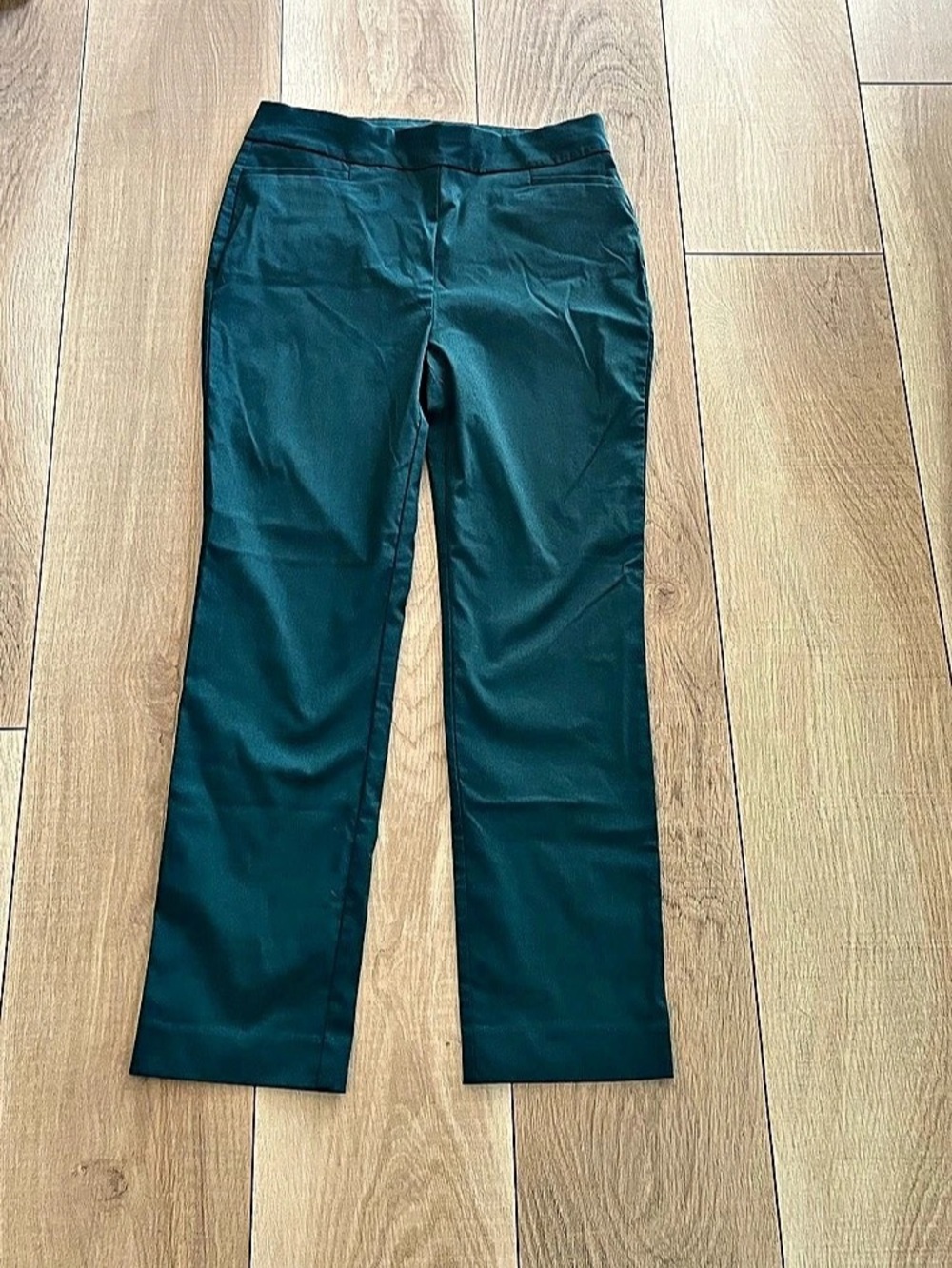 Chico emerald green straight pants